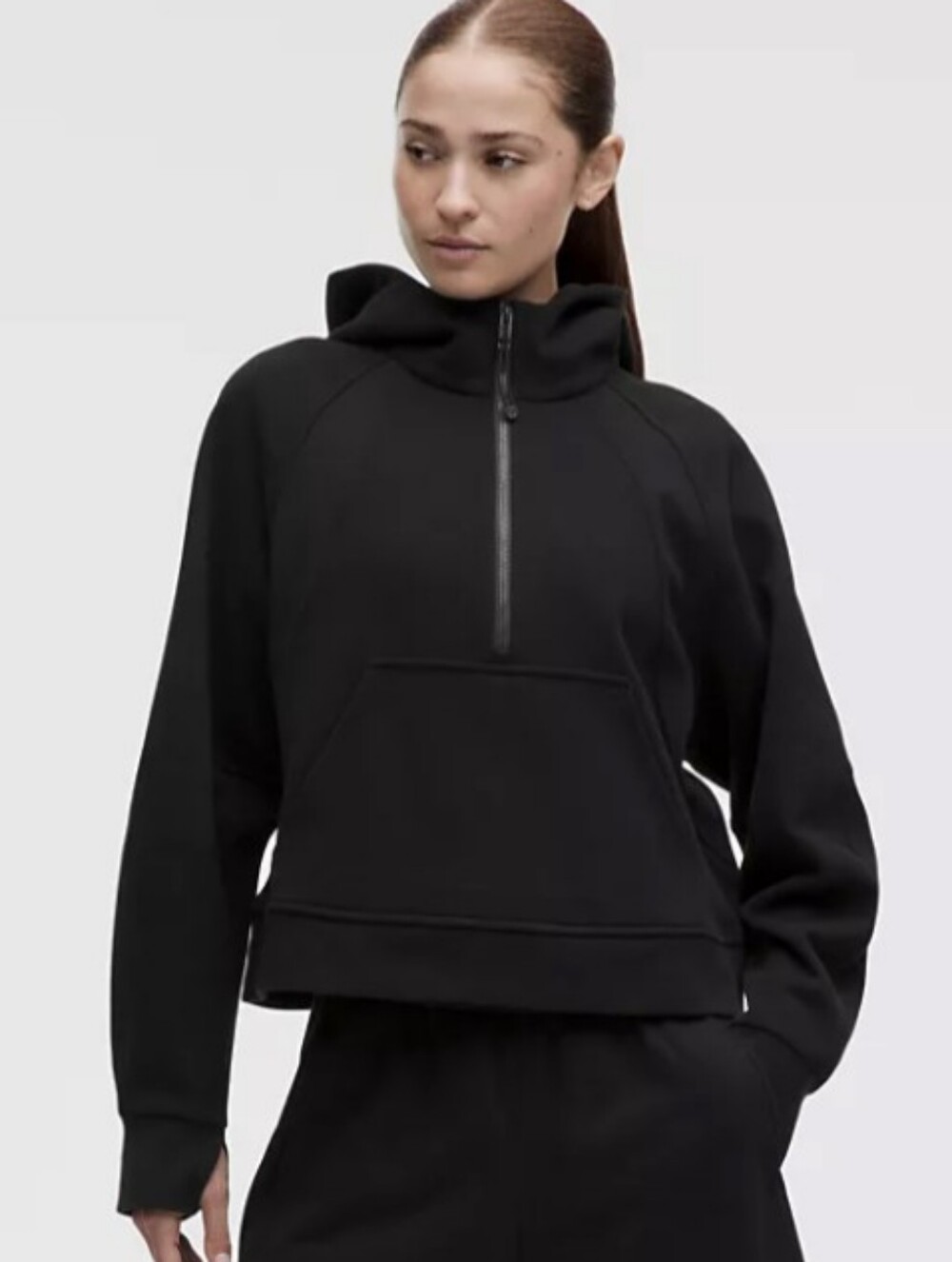 Lululemon Scuba Half Zip Oversized Hoodie | Womens | Black | M/L